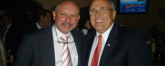 Neal with Rudy Giuliani